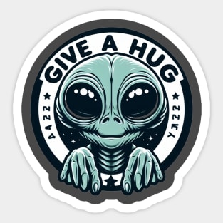 Give Hugs Sticker